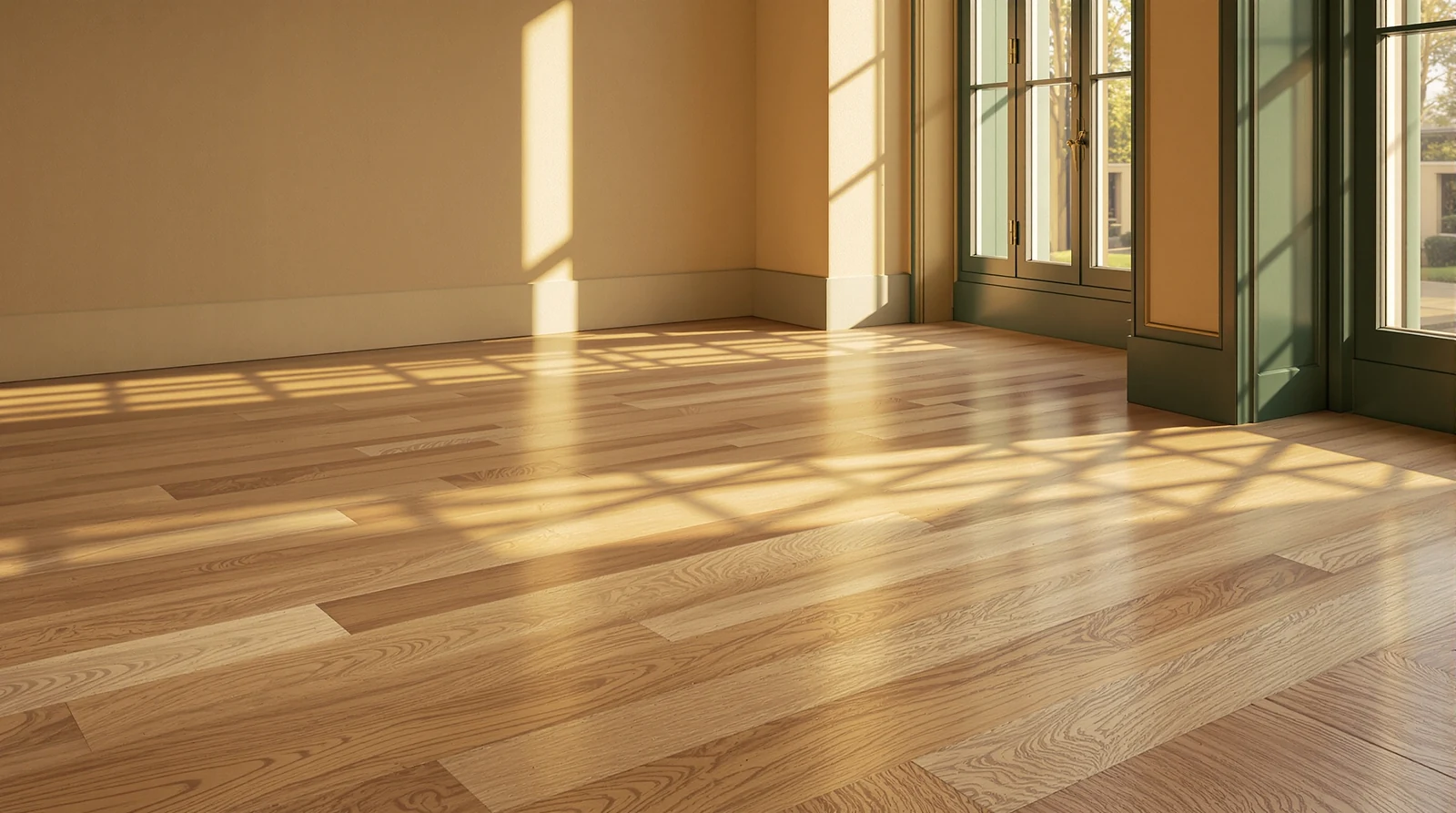 Luxury Vinyl Plank flooring in an interior