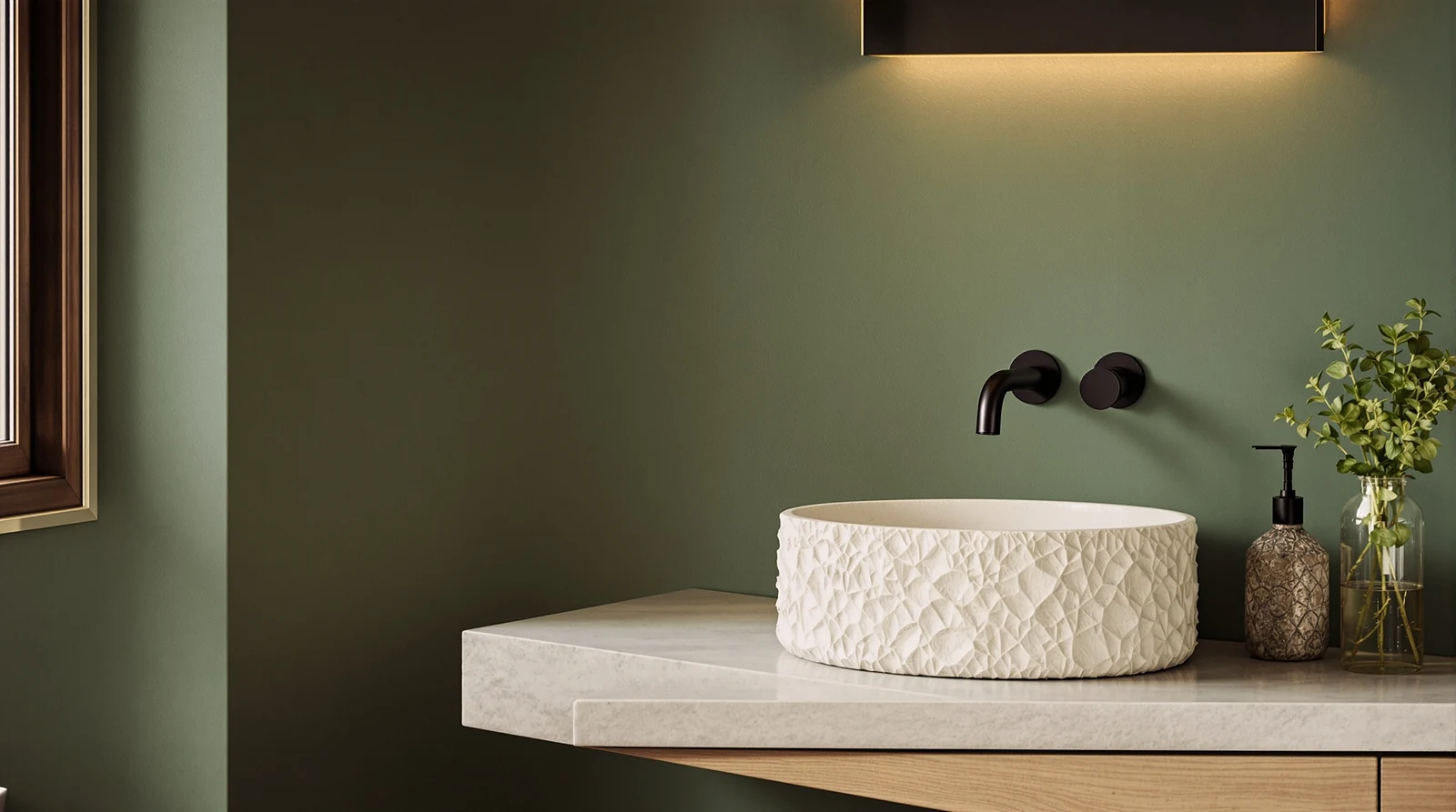 Plumbing fixtures and building material details